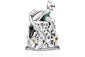 RMMY Dangle Charm Colgante para Collar Pulsera Marinos y Animales Love Dog Regalo del día de la Madre para las Temporada de Graduación Mujeres 925 Bolas de Plata de ley con Circonita Joyería