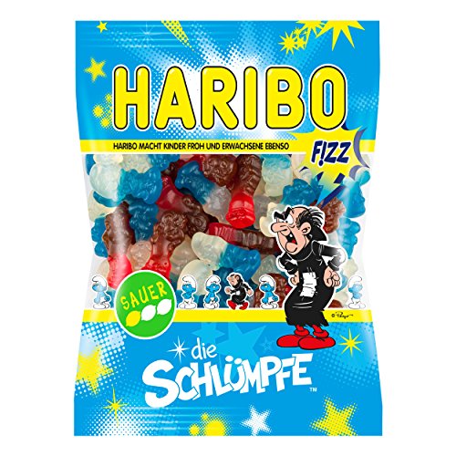 Preisvergleich Produktbild Haribo die Schlümpfe sauer klein 200g