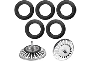 5 st gummiersättningstätning för silkorgar, reservdel för vår Ø 78–79 – 80–82 – 83 mm siktkorgar, mått yttermått Ø 54 mm, inre Ø 32 mm, 4,6 mm tjock, silkorgstätning, silkorgstätning, reparation