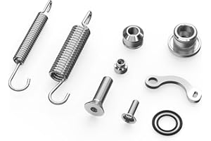 NICECNC Seitenständer-Reparatursatz, Federn Compatible with 125-530 EXC EXC-F XC XC-W XCF XCF-W 2008-2016, Compatible with Husqvarna FE 250 350 450 2014-16 TE 125 250 300 2014-16, Siehe Passform
