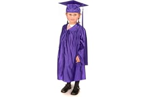 EVS EVESS Children's Nursery Graduation Gown and Cap - Shiny