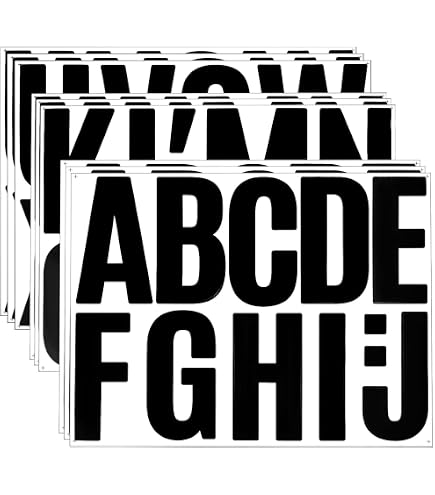 QUARKZMAN 440pz 8 Fogli Lettere Adesive Vinile Impermeabile Alfabeto Adesivo Autoadesivo Letteras per Adesivi Interni/Esterni Cassette Postali Porte Artigianali Decorazioni Natalizie Viola