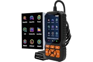 OBD2 Scanner Diagnostic Tool by MMOBIEL – Check Engine Car Code Reader with Reset, I/M Readiness, Mode 6 & 8 and More - Car OBDII/EOBD Diagnostic Scan Tool for All Vehicles that Comply OBD2 Protocol
