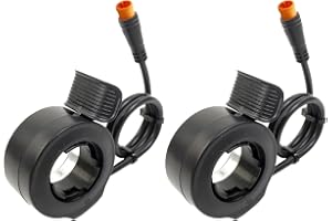 2 st. elcykel tumgas, elcykel Thumb Throttle gaspedal höger/vänster