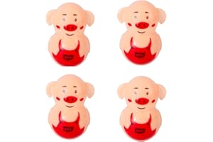 CHIPKART Roly Poly Toy, Pig Weeble Wobble Toys for Kids, Best Gift for Kids Boys Girls (Pig)