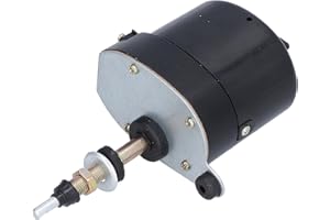 KEENSO Motore Tergicristallo con Interruttore, Motore Tergicristallo in Metallo DC12V 105° Campo di Pulizia Accessorio Universale per Trattori Spazzole tergicristallo e accessori