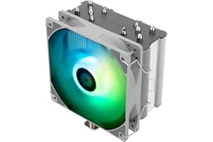 Thermalright Assassin King 120 SE ARGB CPU-Luftkühler, AK120 SE ARB, 5 Heatpipes, TL-C12C-S PWM leiser Lüfter CPU-Kühler mit S-FDB-Lager, für AMD AM4/AM5 Intel LGA 1700/1150/1151/1200