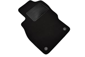 GENERICO DHCarMats – Tappetino Lato Guida compatibile con Opel Corsa E 2014-2019 – Moquette su Misura – 1PZ – Made in Italy