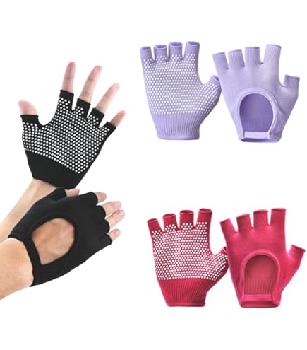 Guanti Fitness Mighty Grip Pole Dance Donna 1 Paio X Tacky O Non - Foto 11