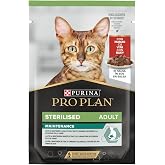 Pro Plan Sterilised Pouch Sığır Etli Kısır Kedi Yaş Maması, 85gr Tekli