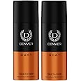 DENVER G O A T Black Code Deo -150ML Each (Pack of 2)| Long Lasting Deodorant Spray For Men