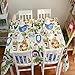 Produktbild Tablecloth Cotton Fabric Soft And Easy To Clean Tablecloth Can Be Used For Garden Party Outdoor Picnic - Style 1_130*180Cm