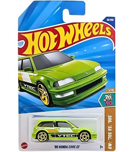 5台セット　ホットウィール　モダン クラシックス　HONDA CIVIC EG Hot Wheels Premium Modern Classic Honda Civic EG for 3 Years