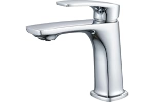 BELZ Bathroom Mixer Tap Basin Brass Faucets Hot and Cold Mixer Modern Bathroom Taps Chrome