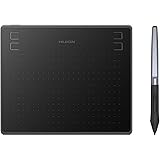 HUION HS64 Graphics Drawing Tablet Battery-Free Stylus Android Windows macOS with 6.3 x 4in Working Area Pen Tablet for Linux