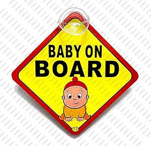 Fusion Vinyl Baby on Board Spl Edition 017 Window Sign