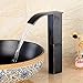 Produktbild NewBorn Faucet Wasserhähne Warmes und Kaltes Wasser große Qualität Antique-Brass Infrarot Sensor Wasser Schwarz Single Kalten Wasserfall Waschbecken Tippen