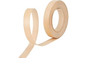 SUPERFINDINGS Rulle med 32 (3) m pre träfaner sjungande remsa limmad Navajo vit plywood flexibel träremsa långa och fina lång