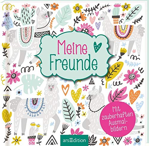Preisvergleich Produktbild Meine Freunde (Lamas): Mit zauberhaften Ausmalbildern
