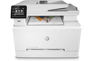 HP Color LaserJet Pro M283fdw 7KW75A, Impresora Láser A4 Color Multifunción a doble cara automática, Escaner, Copiadora, Fax (21ppm, Wi-Fi, Procesador 800MHz, Memoria 256MB, HP Smart App) Blanca
