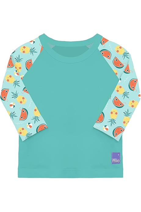 Maglietta Protezione Solare Bambini Maniche Lunghe - Costume Da Bagno UV - Foto 3