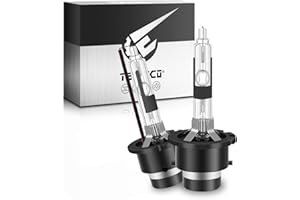 TECTICO D2R 35W Xénon Ampoule HID de HID kit de Conversion 4000K 12V Blanc Chaud +300% Ultra clair Kit de conversion Bi HID Ampoule, 2 Ampoules