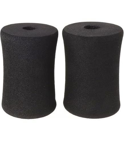 Lot De 2 Rouleaux En Mousse Haute Densité Pour Banc De Musculation - 17,8 Cm - Compatible Extension De Jambes, Tables D'inversion - 10