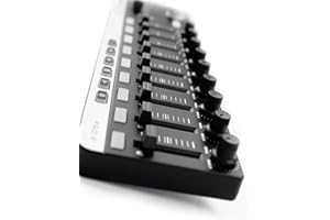 Omnitronic 057409 MIDI FAD-9 Contrôleur Noir