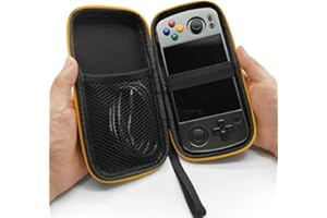 NEXASYMPHY Hard Carrying Case for RG405M/RG40XX H/RG35XX H Handheld Game Console, Portable Mini Game Player Multi-Function Storage Bag for Video Games Console,Easy to Use and Carry