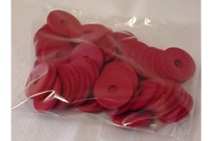 Enolandia - Set di 50 guarnizioni in gomma per bottiglie da 0,33 L fino a 1 L