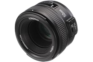 YONGNUO YN 50 mm F1.8 Lente estándar Prime Gran Apertura Enfoque automático Manual AF MF para cámaras Nikon DSLR