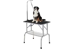 MaxxPet Tavolo per la Cura e il Trimming per Cani – Dog Grooming Table – Tavolo da Bagno per Cani – Tavolo da Taglio anche per Parrucchiere – Tavolo per Cani – 120 x 60 x 170 cm
