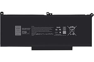 ASUNCELL 7.6V/60Wh F3YGT Laptop Battery for Dell Latitude 12 7000 7280 7290, 13 7000 7380 7390, 14 7000 7480 7490, E7280 E7290 E7380 E7390 E7480 E7490 Series, F3YGT DM3WC ODM3WC DM6WC