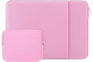 RAINYEAR make life easier 14 Pulgadas Funda Bolsa para Portátiles Laptop Rosa
