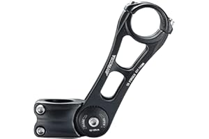 Bynccea Attacco Manubrio per Bici 31,8mm 90/110/145mm Prolunga Manubrio MTB 80 °Biciclette Gambi Regolabile per Bici da Strada, MTB, BMX