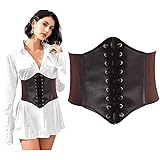 GANMFOYC Corsetto da donna con lacci, cintura elastica con fascia larga, cintura in vita da donna, per costume da donna di Ha
