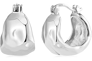 KISSPAT Pozłacane, małe, masywne złote kolczyki, 14-karatowe złoto, koła, dla kobiet, dziewcząt, hipoalergiczne, srebro wysokiej próby, typu huggie