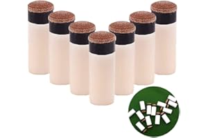 Tangger Billard Queue Spitzen, 20PCS Billard Queue Spitze Set Billiard Queue Billard zubehör Pool-billardqueues Billiard cue Snooker cue(13cm)