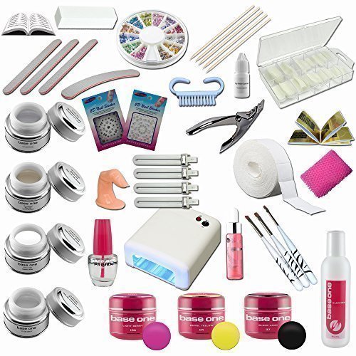 Starter Set Nail Queensland UV Gel Kit UV Lamp beginners set