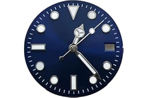HMHAMA Kit di lancette luminose da 29 mm per orologio con quadrante e lancette per orologio NH35