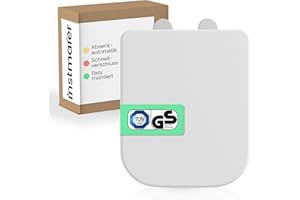 instmaier Helma | Toilettendeckel mit Absenkautomatik | Weiß | TÜV geprüft | Eckig | Toilettensitz aus Duroplast | Quick Release Funktion | Antibakteriell