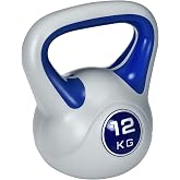 SPORTNOW 6/8/10/12/14/16 kg Pesa Rusa Kettlebell con Mango Ancho