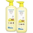 Mamaearth Vitamin C Daily Glow Body Lotion For Skin Brightening with Vitamin C & Honey | Nourishes Dry Skin | 48 H Moisturization | 100% Natural Butter | Non-Greasy Smooth Skin | All Skin Types - 400ml (Pack of 2)