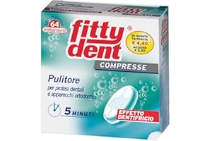 VALETUDO Ideco 30090 Fittydent per Protesi Dentali e Apparecchi Ortodontici, 32 Compresse