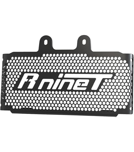 Griglia Protezione Radiatore Per BMW R NineT 2014-2023 - In Alluminio, Nero, Antiurto - Foto 6