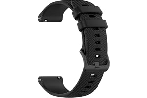 OcioDual Klockarmband, smartklocka med snabbfrigörande silikon, kompatibla med Amazfit, Garmin, Samsung Galaxy Watch, flexibla för män och kvinnor, (20mm-22mm-18mm) Olika färger