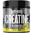 Warrior Creatine Monohydrate Powder – Micronised for Easy Mixing and Consumption – Proven to Improve Physical Performance/Recovery, 5g Servings (Lightning Lemonade, 300g)