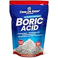Casa De Amor Multi-Purpose Boric Acid 99.9% Pure FinePowder- Highly Effective for Carrom Board, Rice Preservative, Multi-Purpose,Anhydrous (200 gms)