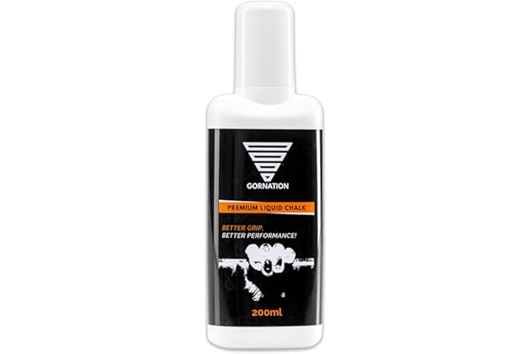 GORNATION Magnésie Liquide, Magnésie Crème Liquide pour Calisthenics, Musculation, Crossfitness, Escalade, Street Workout, Pole Dance et Gymnastique, Liquid Chalk pour Un Meilleur Grip