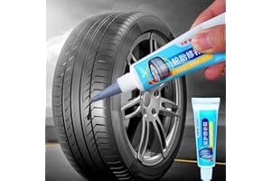 YuuFcy Reifenreparatur Kleber, Reifen Reparaturset Kfz, Reparaturkleber Für Autoreifen,Alleskleber Gummi Reparatur,Professioneller Stark Haftender Reifenkleber Für Auto/Motorrad/Fahrrad